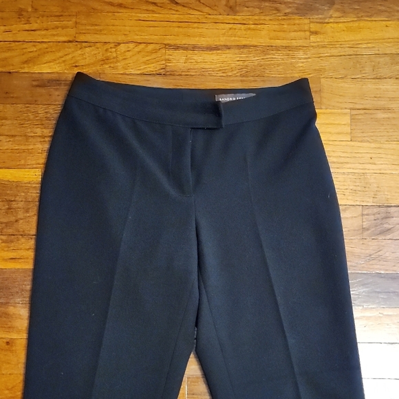 Sandro Ferrone - Roma Black Straight Leg Womens Trousers - Picture 3 of 6